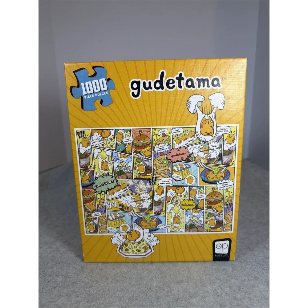 Gudetama “Amazing Egg-Ventures” 1000 Piece Jigsaw Puzzle